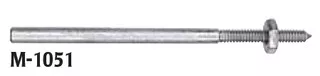 rubber-abrasive-mandrel-points-m-1051-3-32-shank-dia-1-16-arbor-size-88-137-5 Rubber Abrasive Mandrel for Points, M-1051, 3/32" Shank Dia., 1/16" Arbor Size - 88-137-5